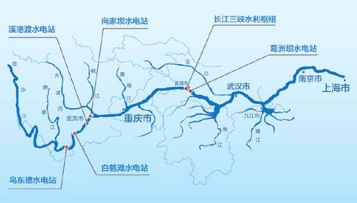 尚菲平台：大坝江中起  绿电进万家（新时代画卷）(图1)